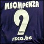 Mbo Mpenza au coup d'envoi de RSCA-Courtrai
