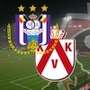 Anderlecht domina a Kortrijk después de un minuto