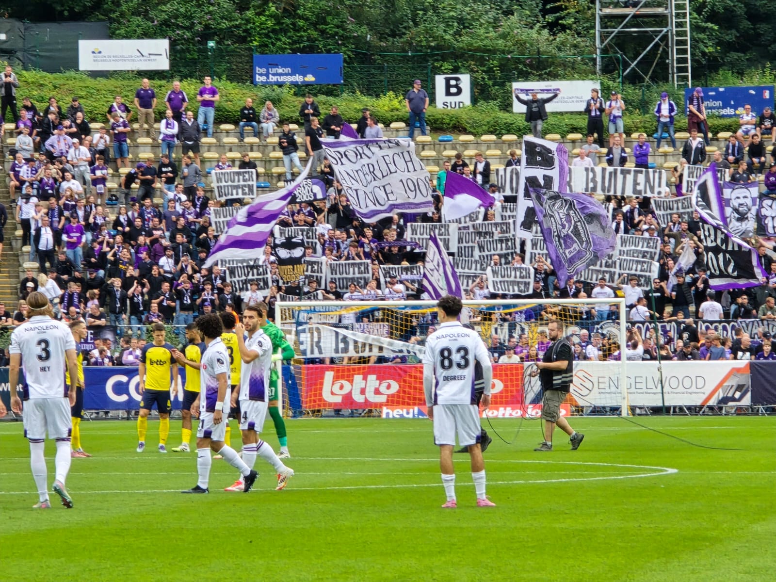 Algemene sfeer op Union